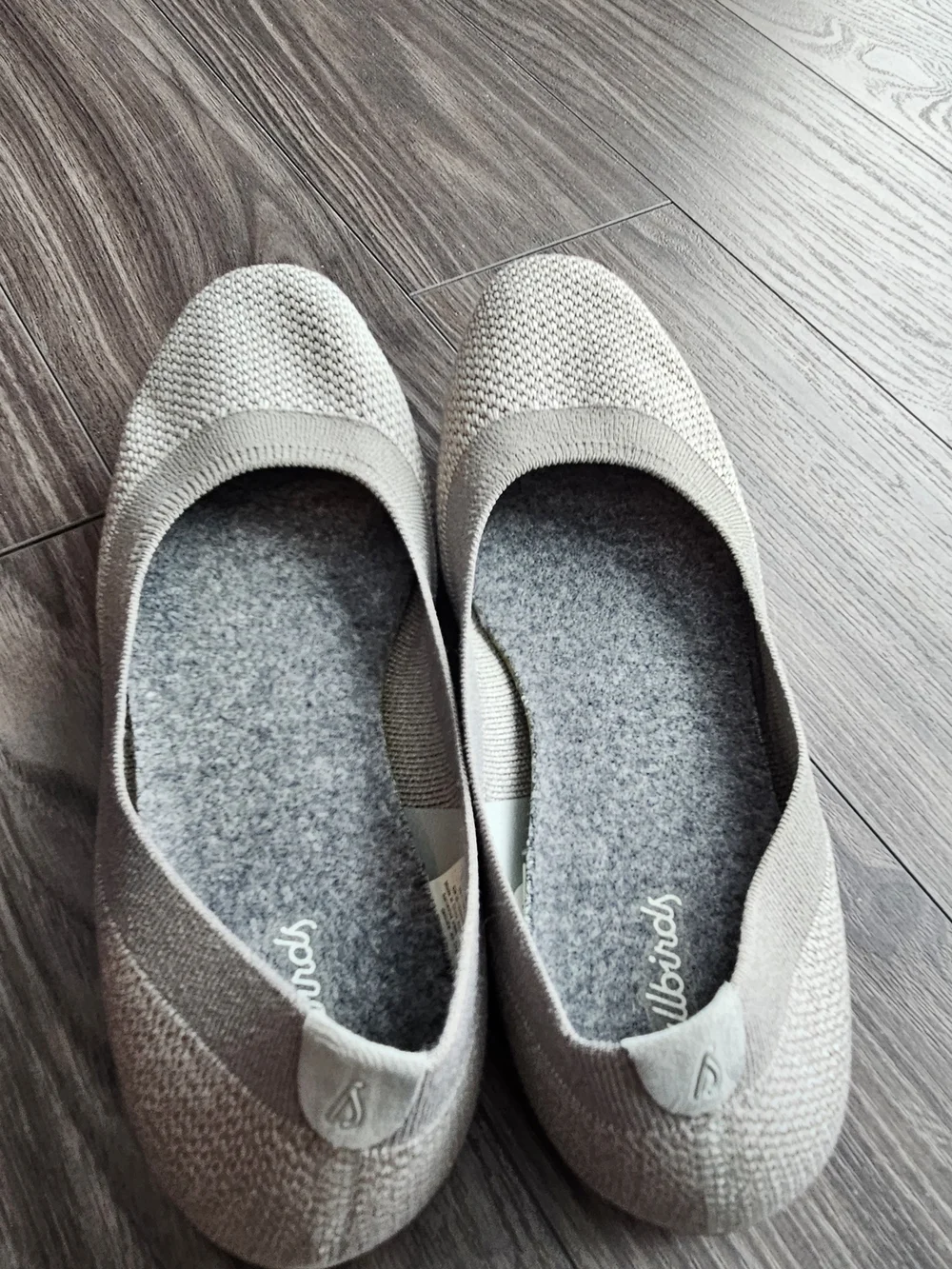 Allbirds Grey Tree Breezers Ballet Flats